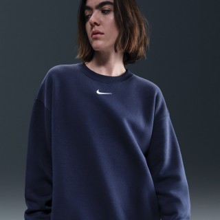 Nike Sportswear Phoenix Fleece Oversized sweatshirt met ronde hals voor dames - Blauw