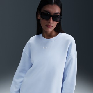 Nike Sportswear Phoenix Fleece Oversized sweatshirt met ronde hals voor dames - Blauw