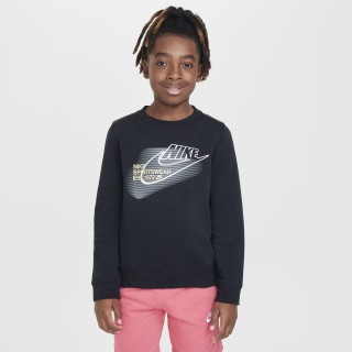Nike Sportswear Standard Issue sweatshirt met ronde hals voor jongens - Zwart