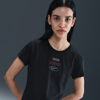 Nike Sportswear T-shirt met graphic voor dames - Zwart