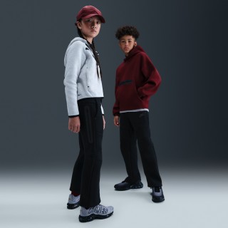 Nike Sportswear Tech Fleece Broek met open zoom voor jongens - Zwart