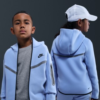 Nike Sportswear Tech Fleece Hoodie met rits voor jongens - Blauw