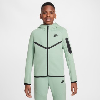 Nike Sportswear Tech Fleece Hoodie met rits voor kids - Groen