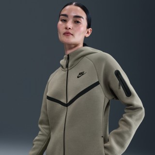 Nike Sportswear Tech Fleece Windrunner hoodie met rits voor dames - Groen