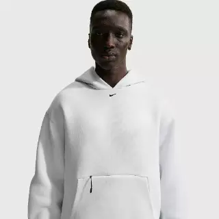 Nike Tech fleecehoodie voor heren - Wit