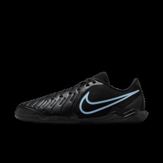 Nike Tiempo Legend 10 Club low-top zaalvoetbalschoen - Zwart