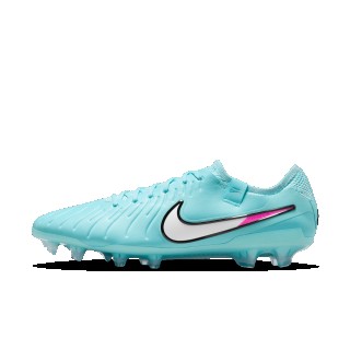 Nike Tiempo Legend 10 Elite low top voetbalschoenen (stevige ondergrond) - Blauw