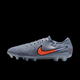 Nike Tiempo Legend 10 Elite low top voetbalschoenen (stevige ondergrond) - Blauw