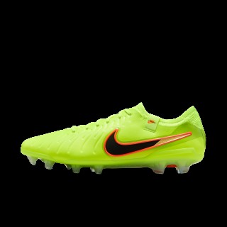 Nike Tiempo Legend 10 Elite low top voetbalschoenen (stevige ondergrond) - Geel