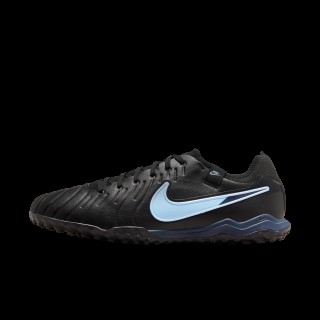 Nike Tiempo Legend 10 Pro low-top voetbalschoen (turf) - Zwart