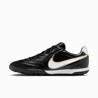 Nike Tiempo Ligera Pro low top voetbalschoen (turf) - Zwart