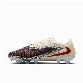 Nike United Phantom 6 Low Elite voetbalschoenen (stevige ondergrond) - Rood