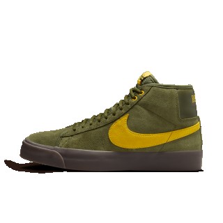 Nike Zoom Blazer Mid skateschoenen - Groen