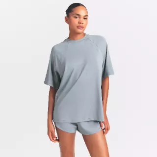 NikeSKIMS Airy oversized T-shirt voor dames - Zwart