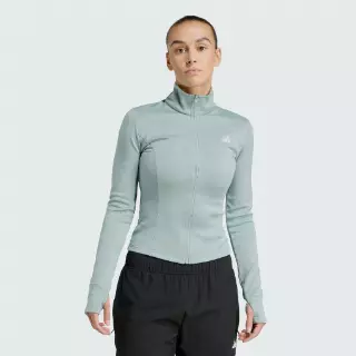 Adidas Optime Essentials Jack met Lange Ritssluiting