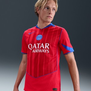 Paris Saint-Germain 2025/26 Match Derde Nike Dri-FIT ADV Total 90 authentiek voetbalshirt voor heren - Rood