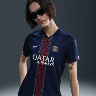 Paris Saint-Germain 2025/26 Stadium Thuis Nike Dri-FIT replicavoetbalshirt voor dames - Blauw
