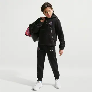 Paris Saint-Germain Club Fleece Nike Football joggingbroek voor jongens - Zwart