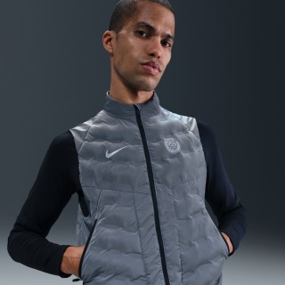 Paris Saint-Germain Running Division Nike Therma-FIT ADV voetbalbodywarmer voor heren - Grijs