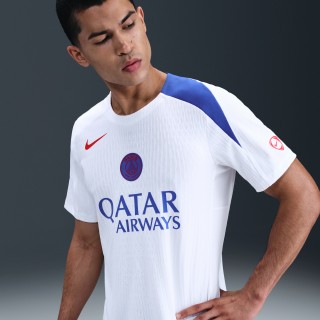 Paris Saint-Germain Strike Elite Derde Nike Total 90 Dri-FIT ADV voetbaltop met korte mouwen voor heren - Wit