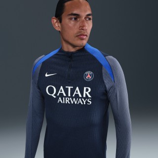 Paris Saint-Germain Strike Elite Nike Dri-FIT ADV knit voetbaltrainingstop voor heren - Blauw