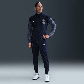 Paris Saint-Germain Strike Nike Dri-FIT knit voetbaltrainingspak voor heren - Blauw