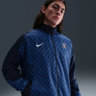 Paris Saint-Germain Strike Thuis Nike Dri-FIT Anthem voetbaljack voor heren - Blauw
