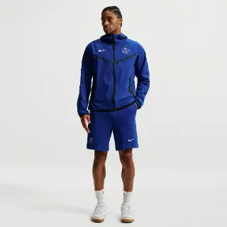 Paris Saint-Germain Tech Fleece Nike voetbalshorts voor heren - Blauw