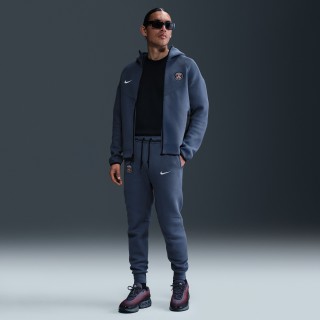 Paris Saint-Germain Tech Nike voetbaljoggingbroek van fleece voor heren - Blauw