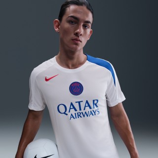 PSG Strike Derde Nike Total 90 Knit voetbaltop met Dri-FIT voor heren - Wit