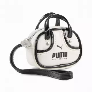 PUMA 1976 sporttas met sleutelhanger van 0,2 liter, Zwart/Wit