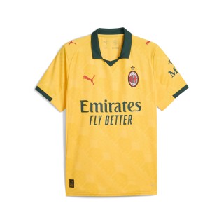 PUMA AC Milan 25/26 derde voetbalshirt voor Heren, Geel