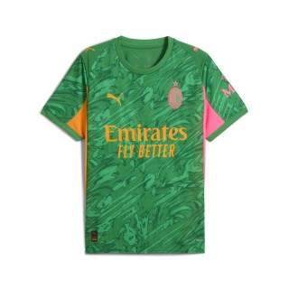 PUMA AC Milan 25/26 keepershirt voor Heren, Groen/Oranje