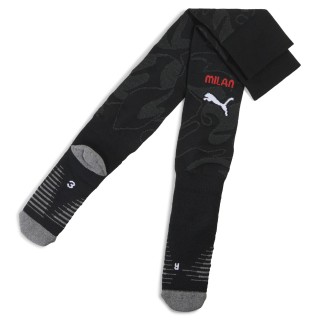 PUMA AC Milan 25/26 keeperssokken met print voor Heren, Zwart/Grijs
