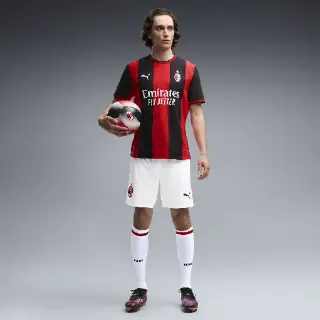 PUMA AC Milan 26/27 short voor Heren, Rood/Wit