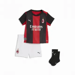 PUMA AC Milan 26/27 thuistrainingspak, Zwart/Rood