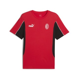 PUMA AC Milan ftblARCHIVE T-shirt voor Heren, Zwart/Rood