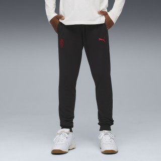PUMA AC Milan FtblEssentials broek voor Heren, Zwart/Rood