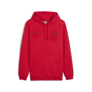 PUMA AC Milan FtblEssentials hoodie voor Heren, Zwart/Rood