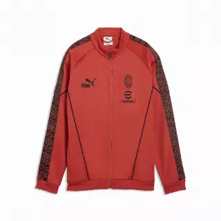 PUMA AC Milan KING Anthem jack, Zwart/Rood