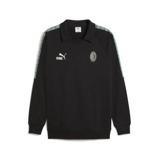 PUMA AC Milan KING Drill top voor Heren, Zwart