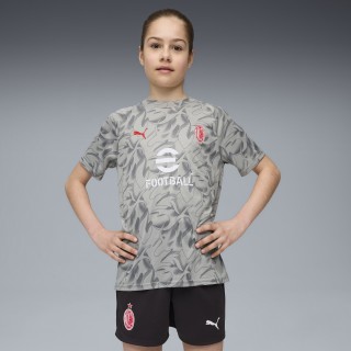 PUMA AC Milan Pre-match shirt, Grijs/Wit