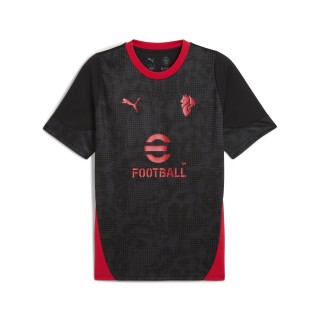 PUMA AC Milan trainingsshirt voor Heren, Zwart/Rood
