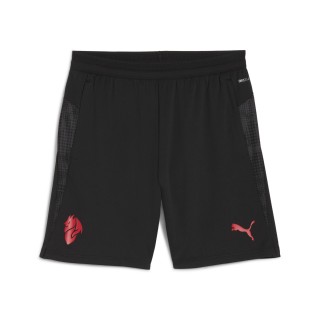 PUMA AC Milan trainingsshort voor Heren, Zwart/Rood