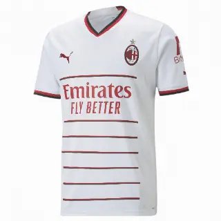 PUMA AC Milan Uit 22/23 Replica Jersey Heren, Rood/Wit