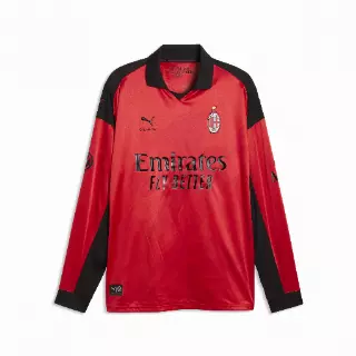 PUMA AC MILAN x SLAM JAM Limited Edition shirt met lange mouwen voor Heren, Rood