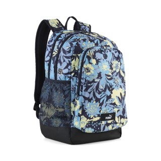 PUMA Academy 29L all-over print rugzak, Blauw
