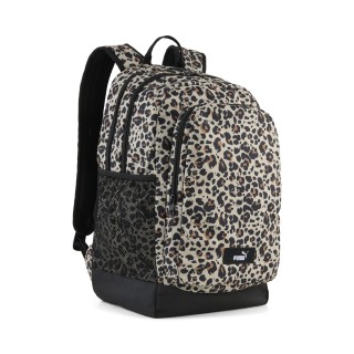 PUMA Academy 29L all-over print rugzak, Zwart