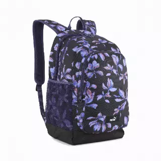 PUMA Academy 29L all-over print rugzak, Zwart
