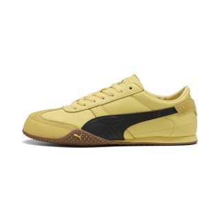 PUMA Bella leren sneakers voor Dames, Zwart